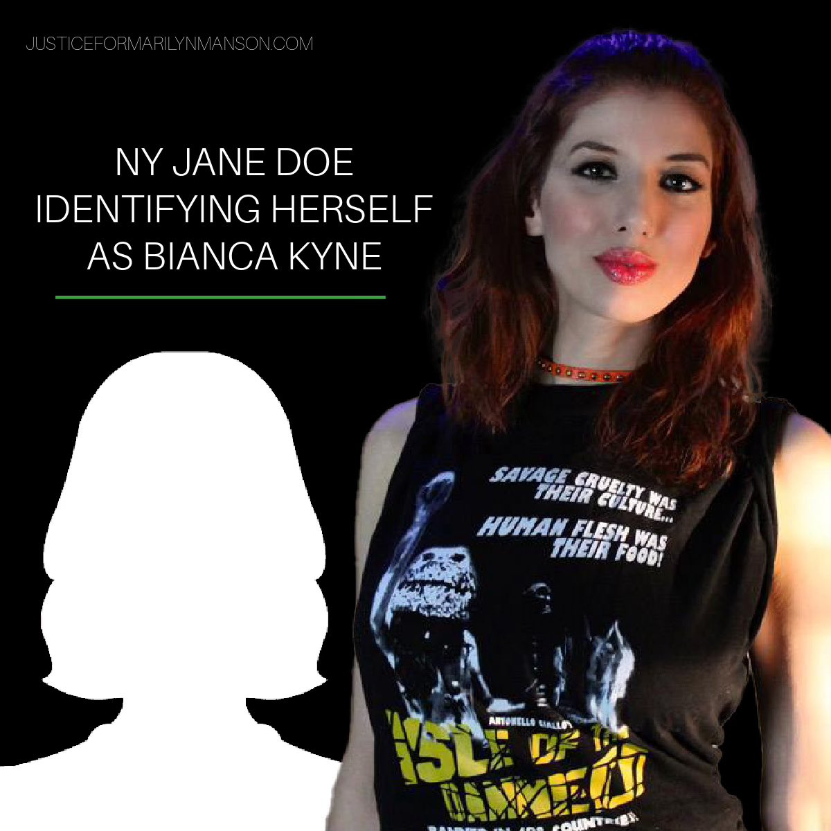 New York Jane Doe now Bianca Kyne Marilyn Manson Lawsuit