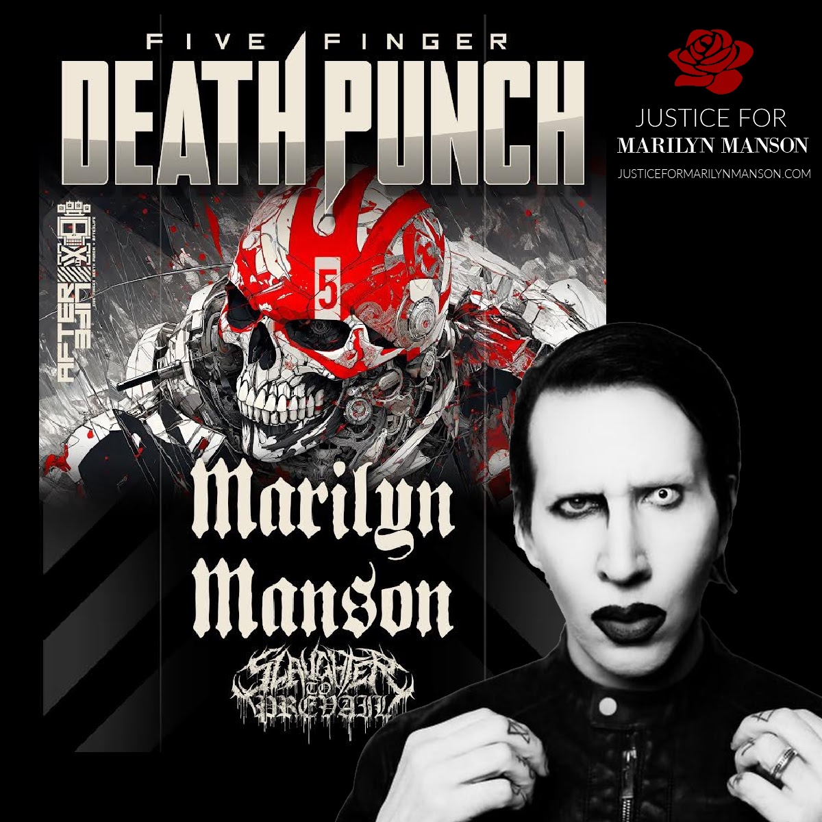 Marilyn Manson Tour Dates announced with Five Finger Death Punch