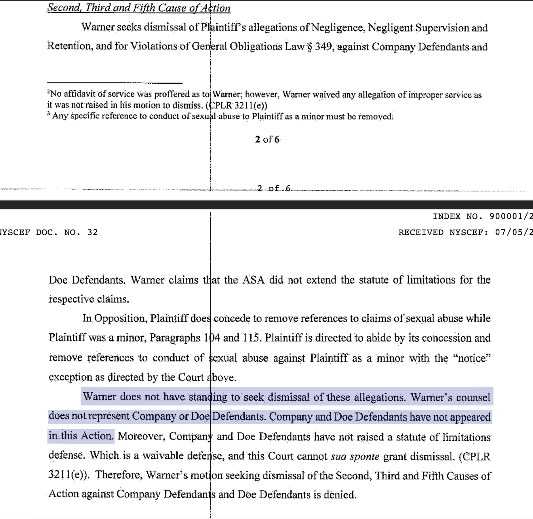 The claims dismissed by the court that Manson harmed her in any way as a minor were widely circulated by the press early last year – adding further unfair damage to the rockstar’s reputation while obliterating his right to due process. None of the publications circulating salacious headlines have since retracted or made edits to their articles in respect to the ruling from the court.